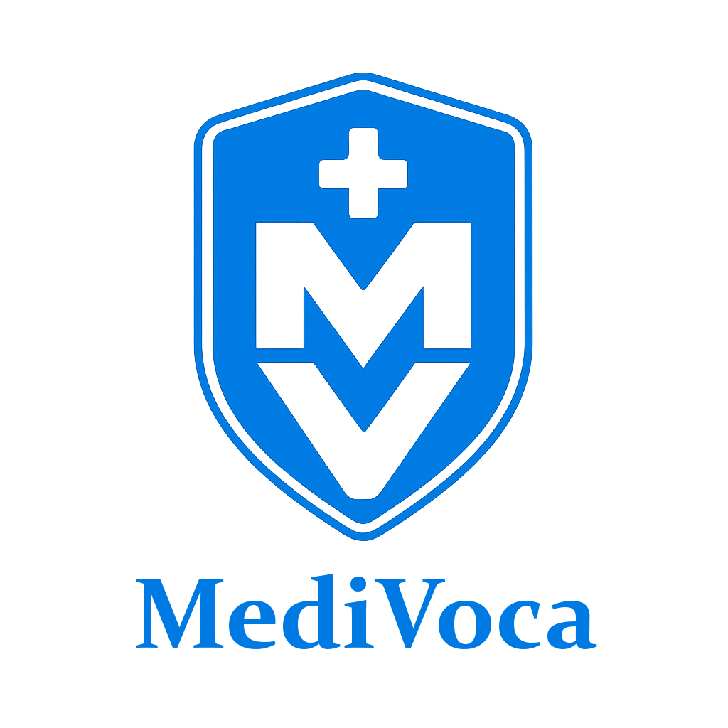MediVocab with shield and medical cross