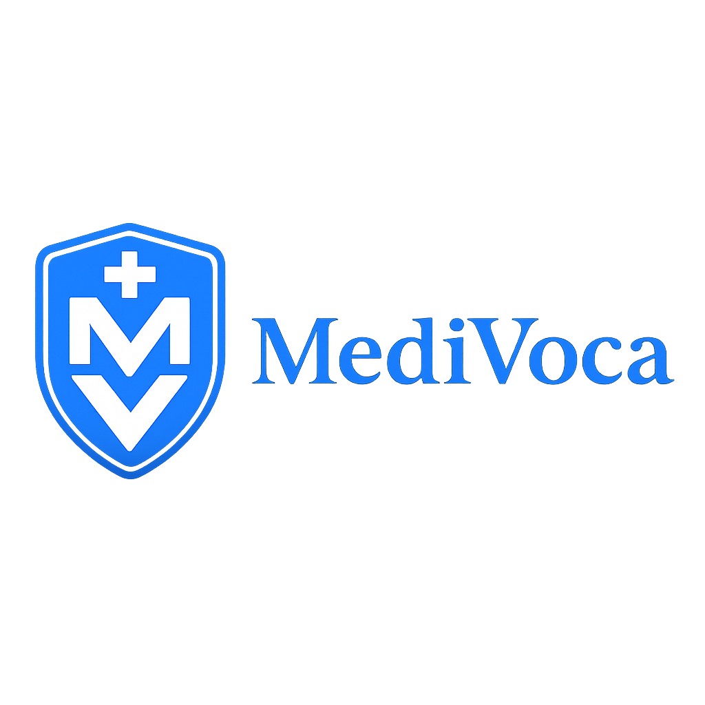 MediVocab with shield and medical cross