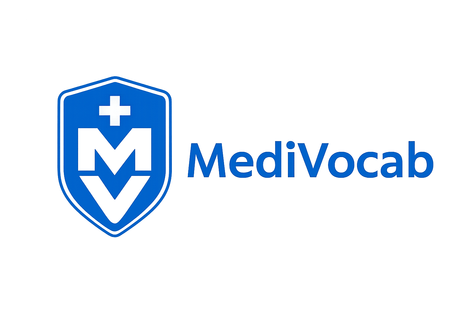 MediVocab with shield and medical cross