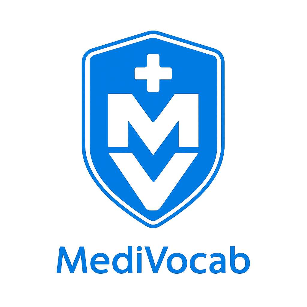 MediVocab with shield and medical cross